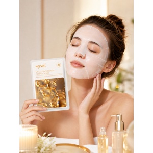 Mască facială tip șervețel MZWE Multi-Dimensional Crystal – Hidratare intensă și luminozitate, 25ml - Img 2