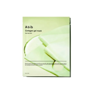 Masca gel cu colagen vegan și extract de Heartleaf pentru hidratare și calmare Abib Collagen gel mask Heartleaf jelly, 35g