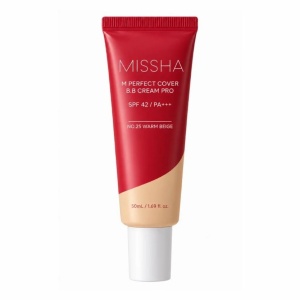 BB Cream MISSHA M Perfect Cover PRO SPF 42 PA+++ – 25 Warm Beige, Ten Mediu, 50 ml