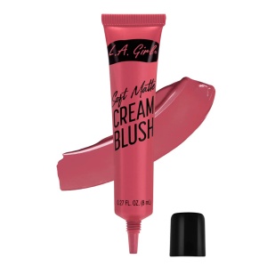 Blush cremos matifiant L.A. Girl Soft Matte Cream Kiss Up, 8ml - Img 1