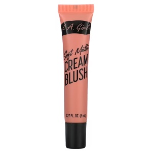 Blush cremos matifiant L.A. Girl Soft Matte Cream Rosebud, 8ml - Img 3