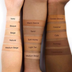 Fond de ten cu putere mare de acoperire și finish mat L.A.Girl PRO Matte Ultra Mat Ivory, 30ml - Img 3