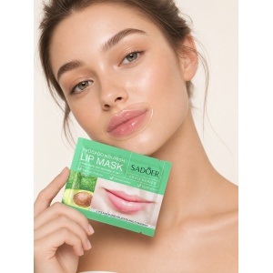 Mască hidratantă pentru buze cu avocado SADOER – Lip Mask pentru hidratare intensă, hrănire și regenerare, 8g - Img 2