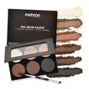 Paleta profesionala pentru sprancene cu pensula Mehron® Pro Brow Palette ,24g - Img 1