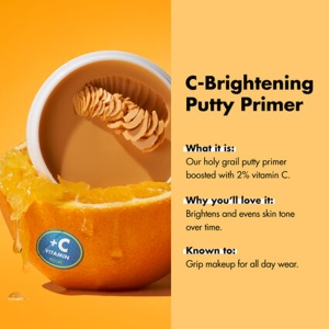 Primer pentru ten cu infuzie 2% de Vitamina C e.l.f. Cosmetics C-Brightening Putty Primer, 21g - Img 10