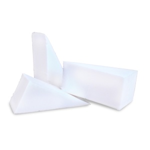 Set 6 bureței triunghiulari fara latex, pentru aplicarea machiajului, Mehron Non-Latex Foam Sponge Applicator