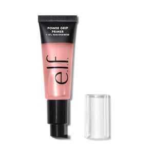 Set e.l.f. Power Grip – Bază de Machiaj (Primer) cu 4% Niacinamidă + Spray Fixator Rosé cu Efect Luminos, 2 Produse - Img 4