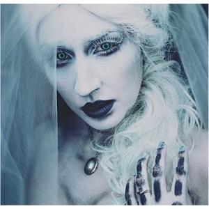 Vopsea profesională pentru față și corp cu activare în apă, Mehron Paradise Makeup AQ – White (Alb), 40g - Img 7