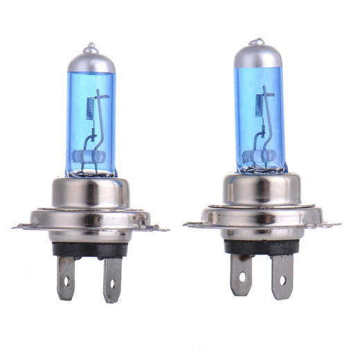 Becuri halogen 24v H7 super white 70w lumina alba - Img 2