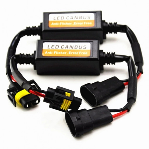 Set 2 anulatori de eroare plug&play hb3/hb4 9005/9006