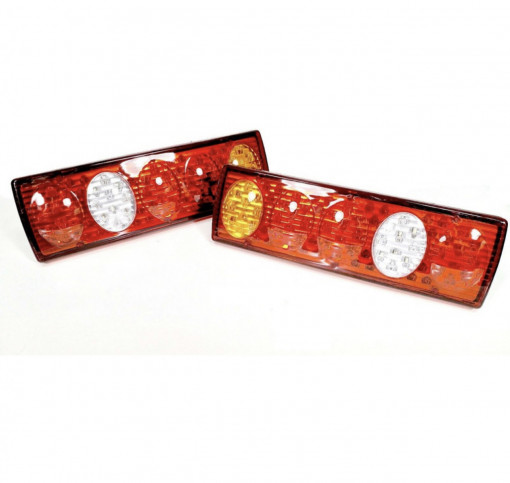 Set 2 Led Lampi Stop Auto , 5 Functii, 12V, 74 LED - Img 2
