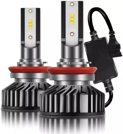 SET 2 LEDURI CREE SUPER CANBUS , 120W,120.000LM 12V-24V ALB 6000K COMPATIBIL hb3-9005