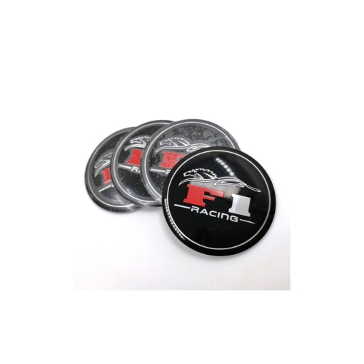 Set 4 Ornamente Negre pentru Capace/Jante - Img 2