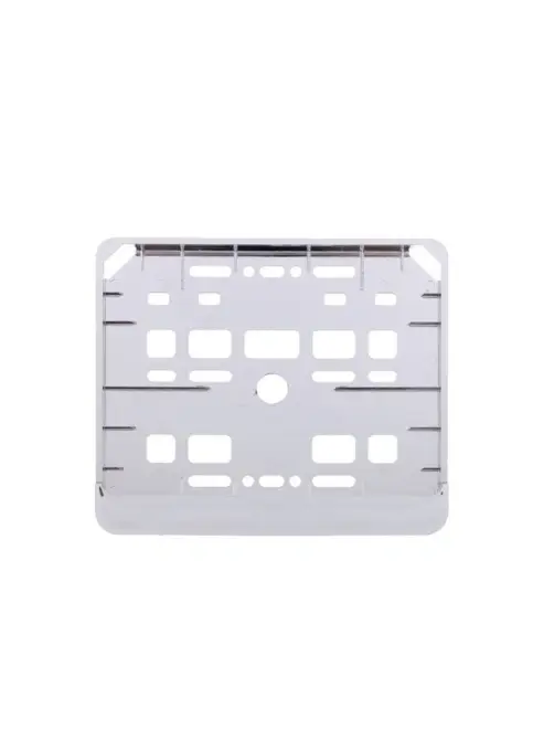 Suport de numar cromat pentru Moped/ATV/Moto - Img 2