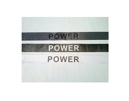 Abtibild parasolar “POWER” diverse culori