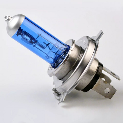 Becuri halogen 24v H7 super white 70w lumina alba - Img 3