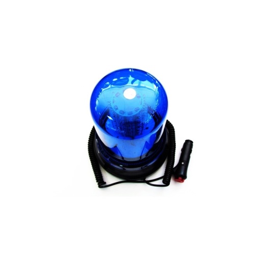 Girofar cu magnet cu 120 LED Albastru 12-24V - Img 3