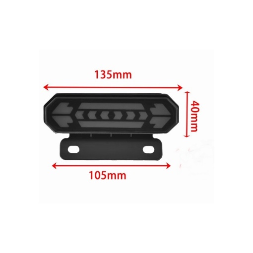 Lampa LED cu pozitie si semnalizare 12V-24V, 2 culori disponibile - Img 3