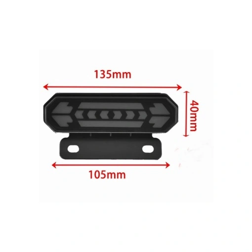 Lampa LED cu pozitie si semnalizare 12V-24V, 2 culori disponibile - Img 3