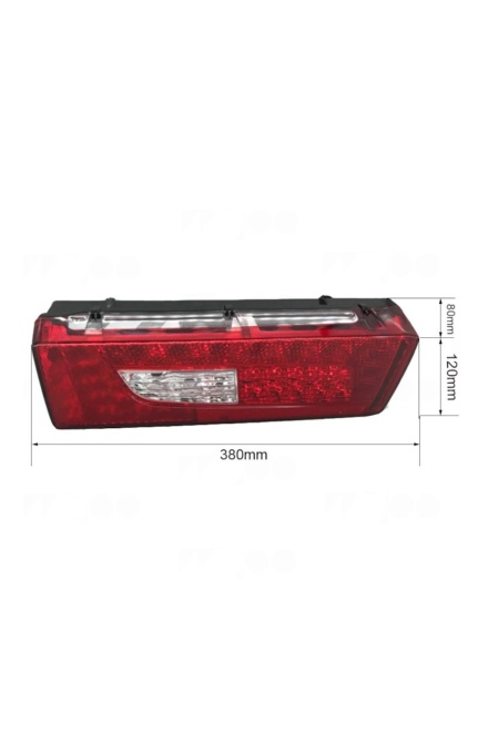 Lampa stop LED cu MUFA, compatibile Scania, 24v - Img 4