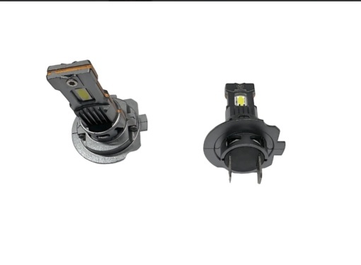 Set 2 becuri Led K7 H7, 100w, 10,000LM, 1:1,CANBUS, cu ventilator , 6000k, + LEDURI POZITIE SAU NUMAR GRATIS - Img 2