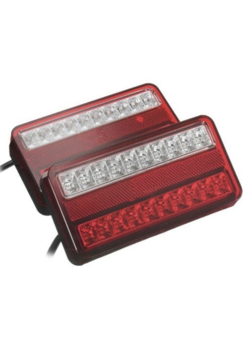 set 2 lampi stop cu led 12v - Img 3
