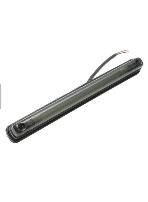 Lampa fumurie pentru cabina cu neon, lumina rosie, 12v-24v, 5+1 GRATIS - Img 2