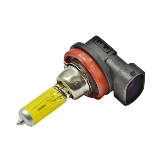 Set 2 Becuri H11 halogen galben 12v / 100w - Img 2