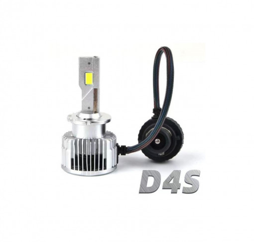 Set 2 Becuri LED DS, CANBUS, 6500k, 1:1 cu originalul, plug and play, D1,D2,D3 21.000 lm, + LEDURI POZITIE SAU NUMAR GRATIS - Img 5