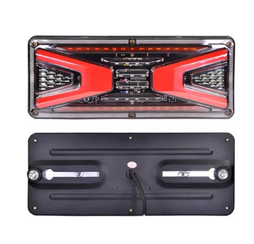 set 2 lampi led cu semnalizare dinamica 12v-24v 33cm x 13cm - Img 4