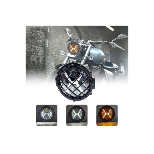 Proiector LED cu lumina de zi alba si galbena 35 led, 440 W, Combo ,12-24V - Img 3