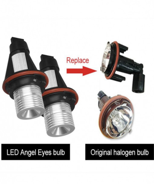 Set 2 becuri Led marker 10w e87 e 39 e60 e63/64 e65/66 e53 lumina rosie - Img 4