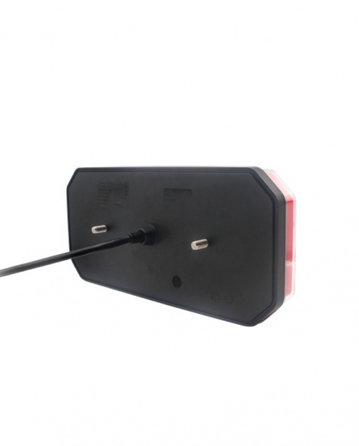 Set 2 lampi led stanga si dreapta cu neon pentru camion,remorca, rulota 12-24V 305x140x35 mm - Img 2