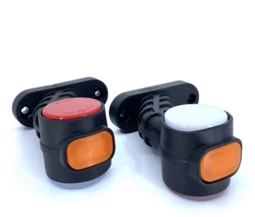 Set 2 lampi neon pentru gabarit 12v-24v brat 13 cm , 3 fete luminoase - Img 2