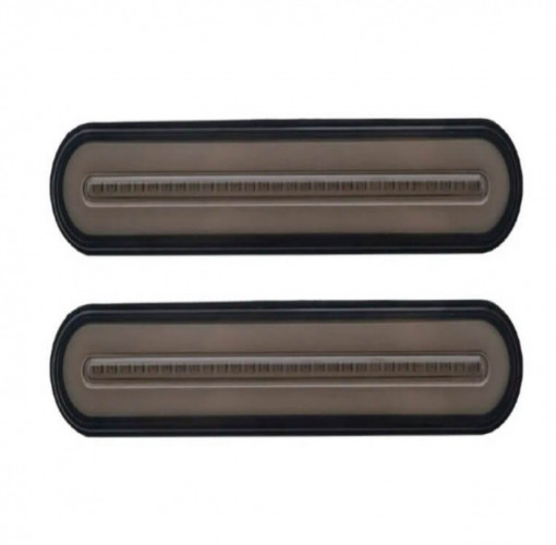 Set 2 lampi spate 12,3 cm cu 3 functii, efect neon , semnal dinamic 12v-24v - Img 2