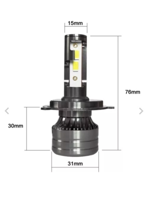Set 2 leduri h4 super-canbus,180w,16.000 lm, 2 faze,6000k + LEDURI POZITIE SAU NUMAR GRATIS - Img 2