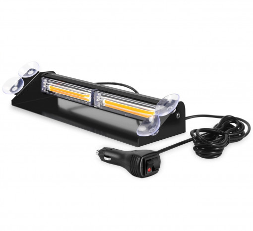 Stroboscop profesional LED pentru parbriz, 40W ,12-24, lumina portocalie - Img 2