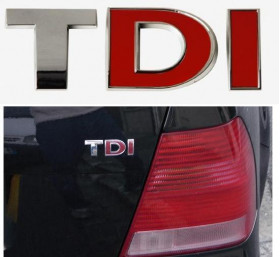 Emblema metalica TDI