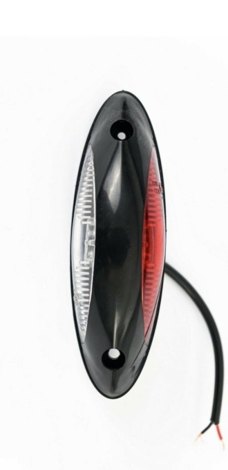 Lampa led de colt pentru autobuz/autocar 12v-24v alb+rosu - Img 3