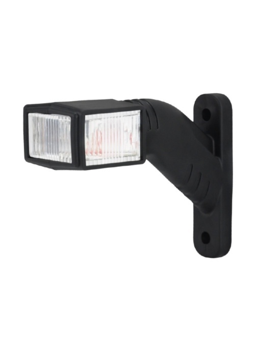Set 2 lampi led pentru gabarit 12v-24v brat 14cm , 3 fete luminoase - Img 2