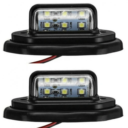 Set 2 lampi led universale pentru numar 12v/24v - Img 2