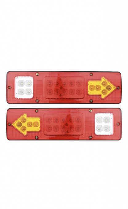 Set 2 lampi stop cu Led ,4 functii, remorca, camion, trailer, 12V, semnal sageata - Img 2