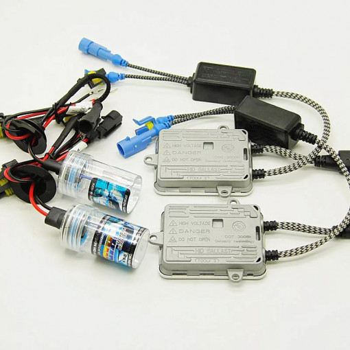 Kit xenon h7 55/65w , canbus, fast charge, alb 6000k