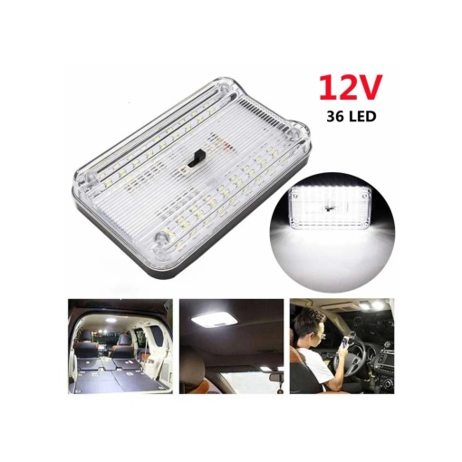 Lampa plafoniera LED universala 12V cu 36 LED - Img 2