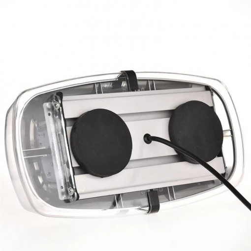Mini rampa stroboscopica profesionala, 12v, lumina portocalie - Img 2