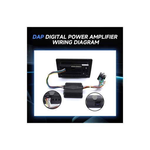 Amplificator sunet DSP auto HIFI compatibil navigatie Android conexiune 16 pin USB - Img 3