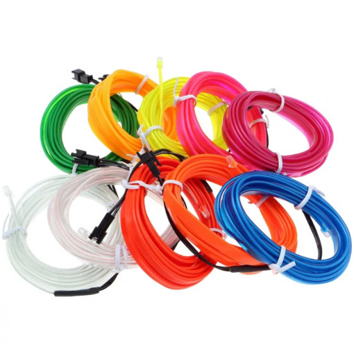 Fir neon 2m mov 12v+ droser - Img 4