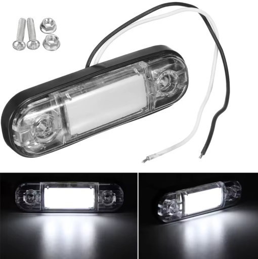 Lampa de gabarit cu neon lumina alb, rosu sau portocaliu , 12v-24v - Img 2