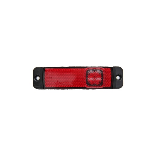 Lampa laterala auto cu 4 Leduri, 12V-24v, 3 culori disponibile -rosu, alb, portocalu, 5+1 GRATIS - Img 2