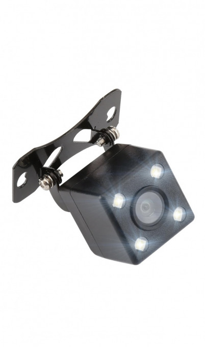 Mini camera auto pentru marsalier cu 4 leduri, filmare HD, functie nightvision, compatibila navi - Img 2